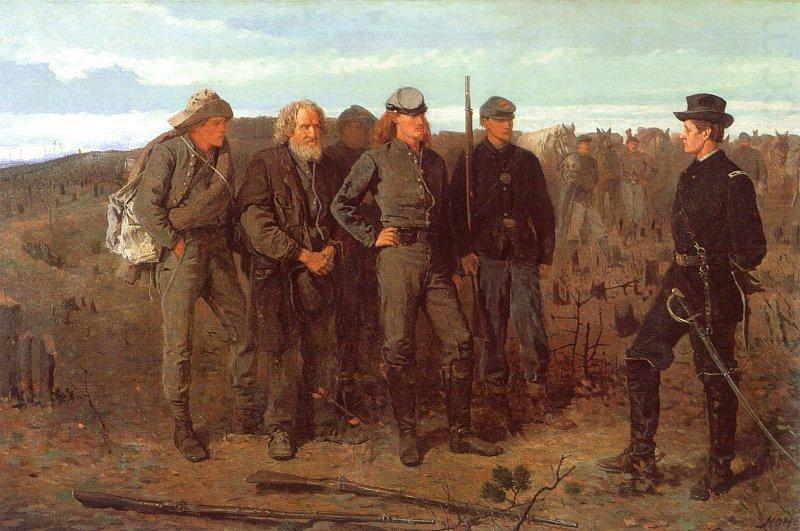 Winslow Homer Prisoners From the Front china oil painting image